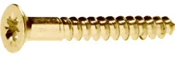 Heco Treskrue messing TKFX 3,5 x 20 mm - 20 stk. | Skruer
