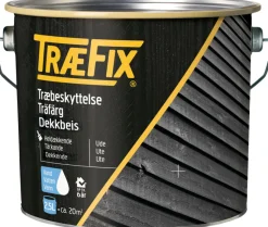 Træfix dekkbeis vannbasert 2,5 liter | Trebeskyttelse