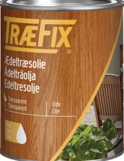 Træfix edeltreolje transparent 1 liter | Treolje