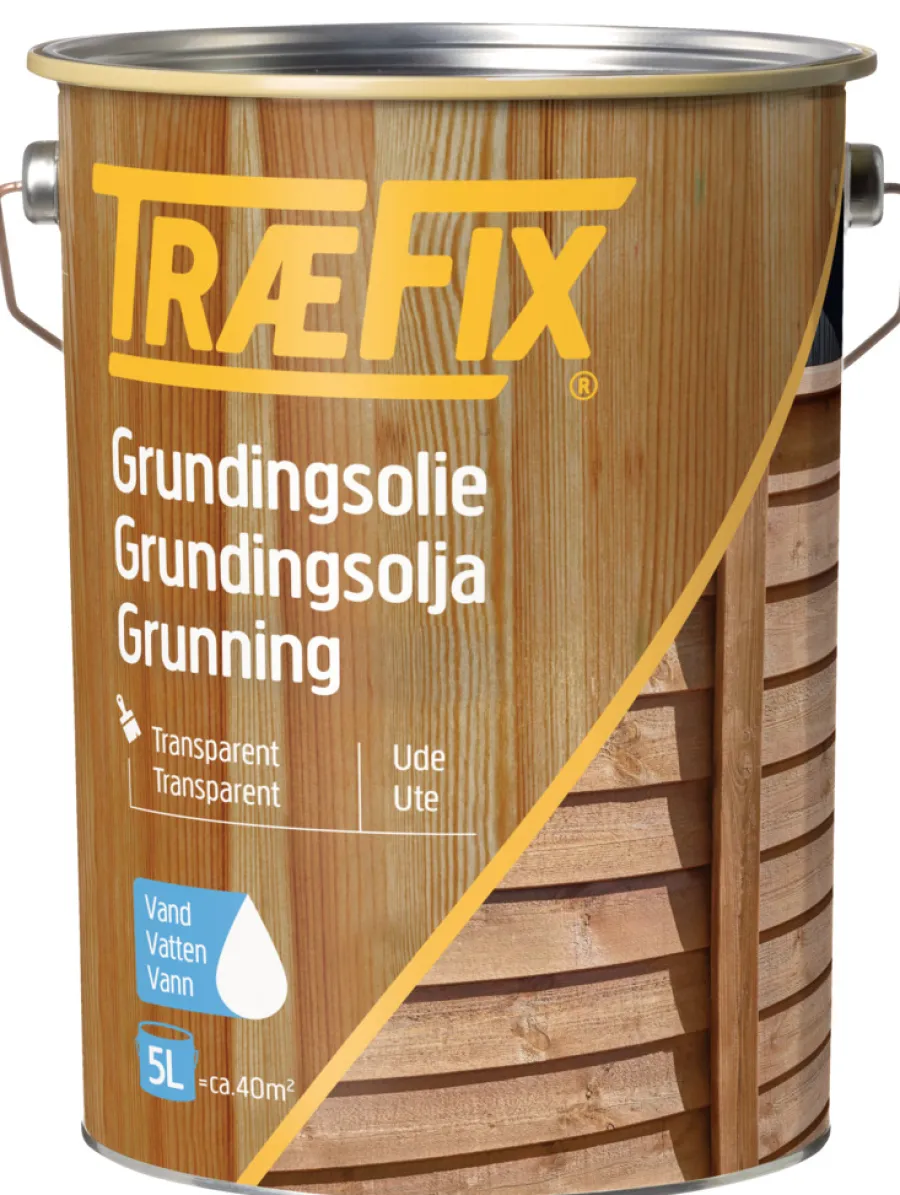 Træfix grunning 5 liter - | Tregrunning