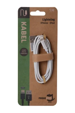 PhoneFood USB-A til lightning kabel - 1 meter | Kabler & Adaptere