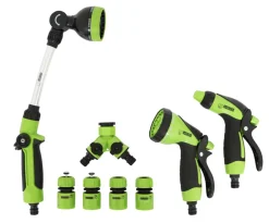 Garden Vanningssett 9 deler - ® | Koblinger & Sprøytepistoler