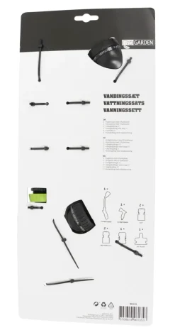 Garden Vanningssett 8 deler 1/2"–3/4" – ® | Koblinger & Sprøytepistoler