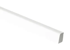 Hornbaek Vaskelist plast hvit – 15 x 22 x 3000 mm | Lister