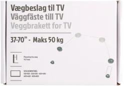 Veggfeste til TV Ultra slim 37-70