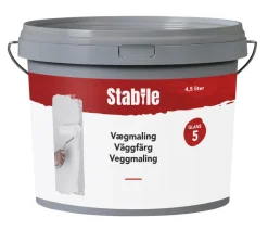 Stabile Veggmaling 5 4,5 liter - | Veggmaling