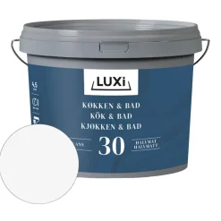 Luxi Veggmaling kjøkken/bad 4,5 liter - | Veggmaling