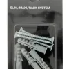 Home it Veggmonteringssett t/Rack/Maxi/Slim hvit | Veggskinner & Hylleknekter