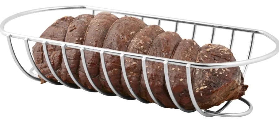 Grillexpert Vendbar holder til stek og ribbe - | Grilltilbehør
