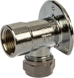 Ventilfeste 15 mm x 1/2" | Forkrommede