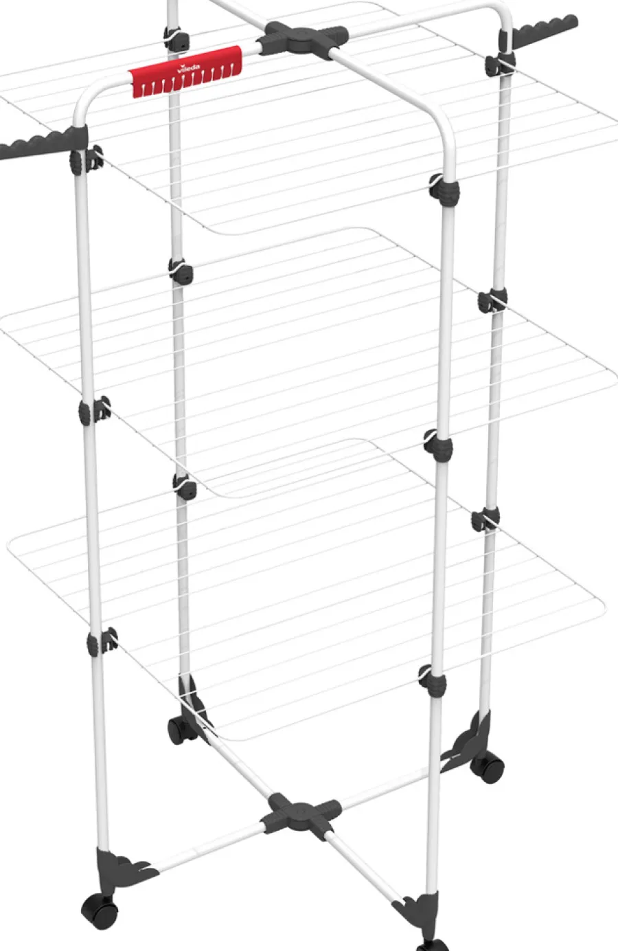 Vileda Tower tørkestativ 71 x 71 x 132 cm | Tørkestativer