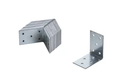 Vinkelbeslag 60 x 60 x 40 x 2,0 mm | Bygningsbeslag