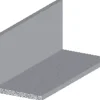 Vinkellist aluminium - 15 x 15 mm x 1 meter | Profillister