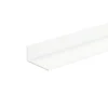 Vinkellist hvit - 15 x 15 mm x 1 meter | Profillister