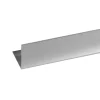 Vinkellist sølv - 15 x 15 mm x 1 meter | Profillister
